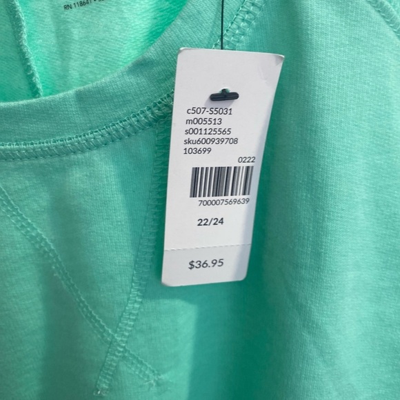 Lane Bryant Mint Short Sleeved T Shirt size 22/24 NWT - Picture 8 of 8